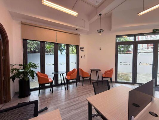 Không gian được thiết kế hiện đại